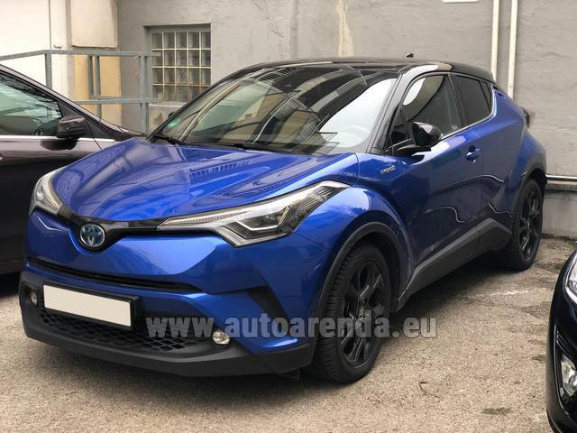 Аренда авто Toyota C-HR Hybrid e-CVT в Австрии